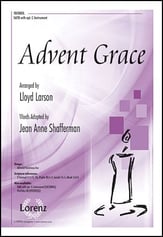 Advent Grace SATB choral sheet music cover